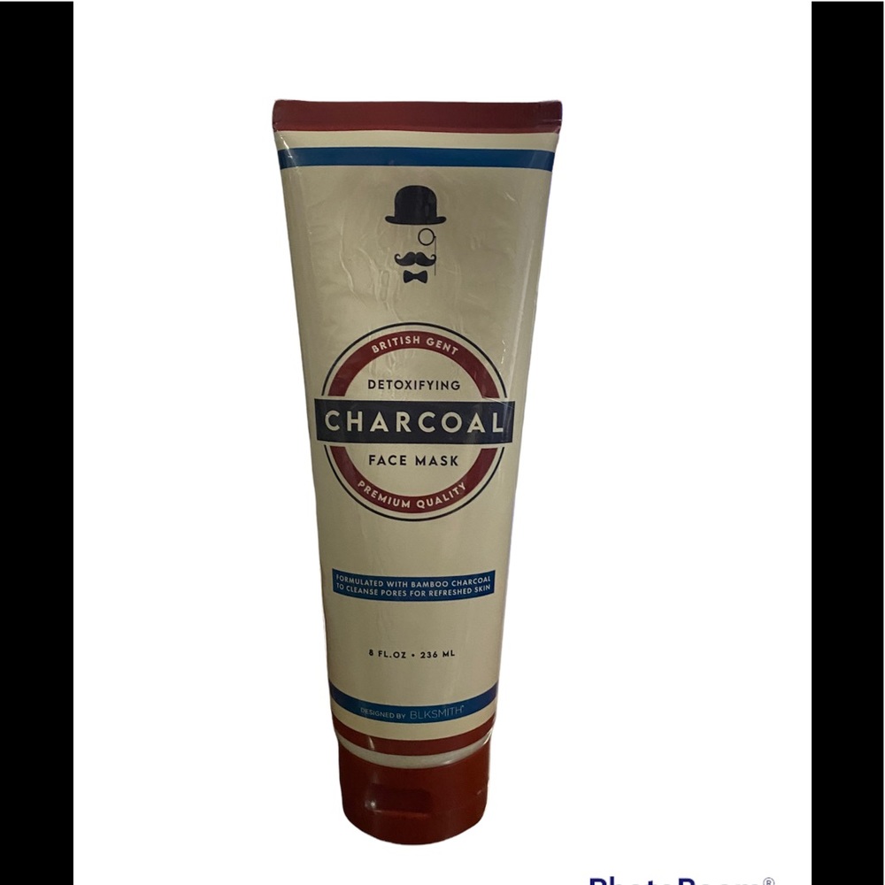 British Gent Detoxifying Charcoal Face Mask Premium Quality 8 Fl OZ New Sealed